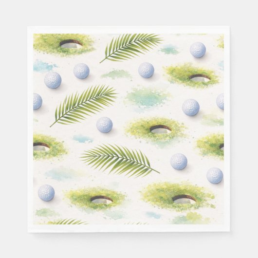 Golf Florida Themade servetten (Voorkant)
