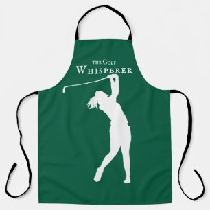 Golf Fluisteraar Schort - Aanpasbare Golfer Citaat
