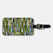 Golf, Foto Collarge, Bagagelabel (Voorkant horizontaal)