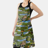 Golf fotocollage, Full Print Apron Schort (Insitu)