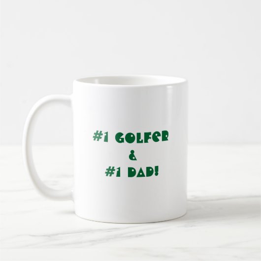 Golf Funny Cartoon Koffiemok (Links)