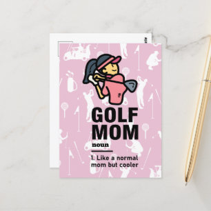 Golf Funny Gezegde Citaten voor Golfer Briefkaart