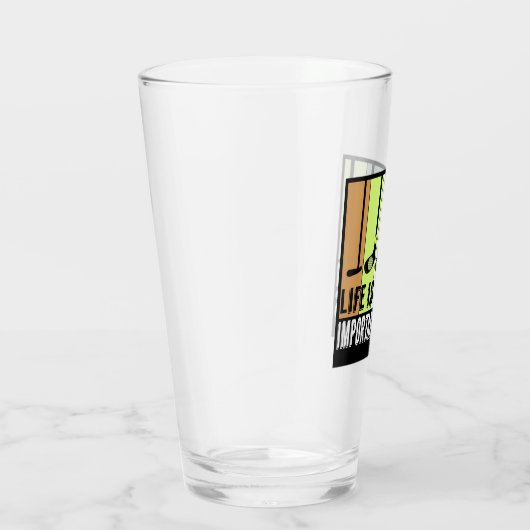 Golf Funny Life Choices Clubs Glas (Rechts)