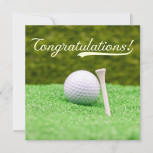 Golf Gefeliciteerd "Hole-in-One uw Golfing