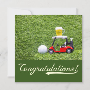 Golf Gefeliciteerd "Hole-in-One uw Golfing