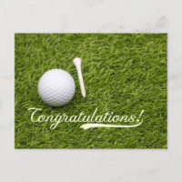 Golf Gefeliciteerd, je hebt het gedaan voor golfer