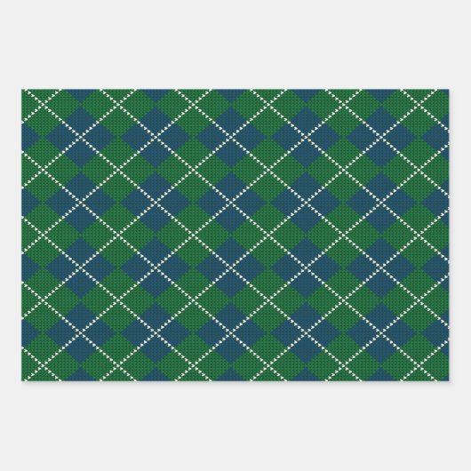 Golf Gefeliciteerd met het ompakken van papierblad Inpakpapier Vel (Voorkant)