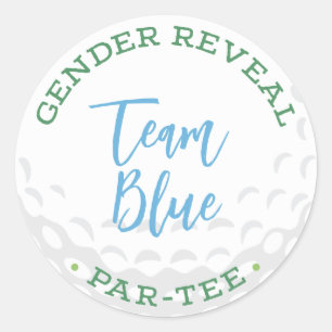 Golf Gender onthullen Stickers voor T - shirts - T