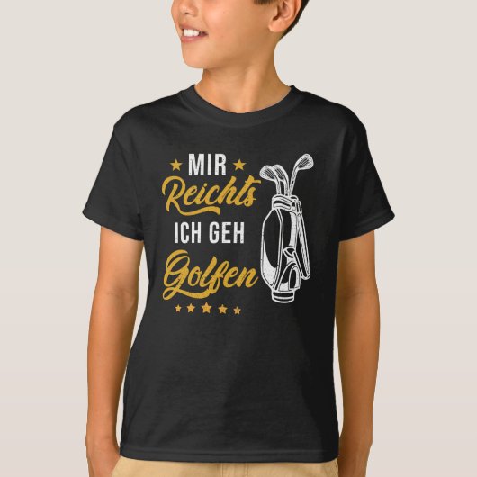 Golf German quote funny T-shirt (Voorkant)
