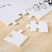 Golf Girl Golfing kunst Legpuzzel (Zijkant)