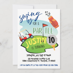 GOLF, GOLF PARTIJ, PAR-T-SHIRT, GROTE DAG