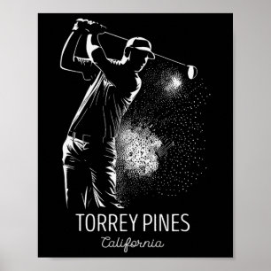 Golf Golfen Torrey Pines 1 Poster