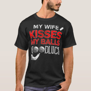 Golf Golfer Balls Funny Golfing Ball Wife T-shirt