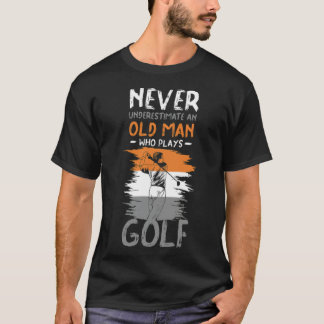 golf golfer clubs sport golfverjaardag go t-shirt