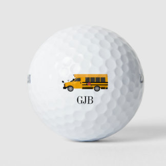Golf Golfer Docent School Admin. Buschauffeur Golf Golfballen