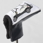 Golf Golfer, gepersonaliseerde Hoesjes van het Put Golfheadcover (3/4 voorkant)