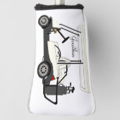 Golf Golfer, gepersonaliseerde Hoesjes van het Put Golfheadcover (Draai 90)