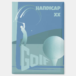 Golf golfer Golf club accessoire Magneet