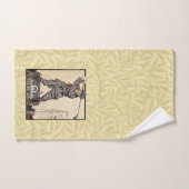 Golf Golfer Vintage Golf antique (Serviette à main)