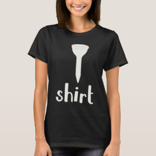 Golf Golfing te weinig, maar amusante poket T-shirt