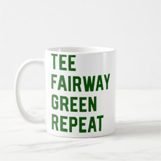 Golf Golfsport Pensioen Koffiemok