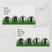 Golf Green Business Visitekaartje (Voorkant / Achterkant)