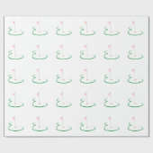 Golf Green Cadeaupapier (Vlak)