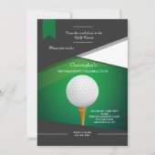 Golf Green Invitation (Devant)