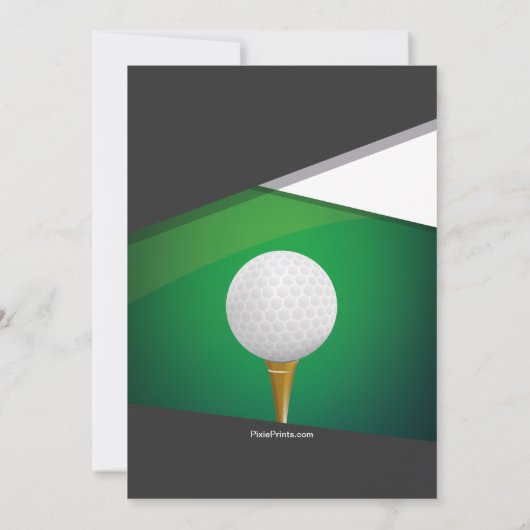 Golf Green Invitation (Dos)