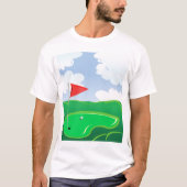 Golf Green Mens T-Shirt (Devant)