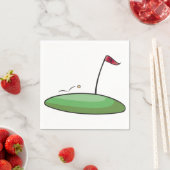 Golf Green Paper servetten (Insitu)