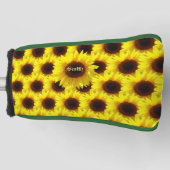 Golf Green Putter Hoesje Golfheadcover (Voorkant)