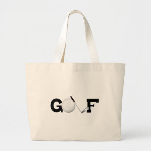 Golf Grote Tote Bag