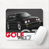 Golf GTI Mk2-muis Muismat (Met muis)