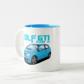 GOLF GTI MK6 TWEEKLEURIGE KOFFIEMOK (Voorkant links)