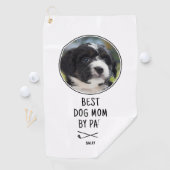 Golf Handdoek Hond Moeder Moederdag Aangepaste Fot (Insitu)