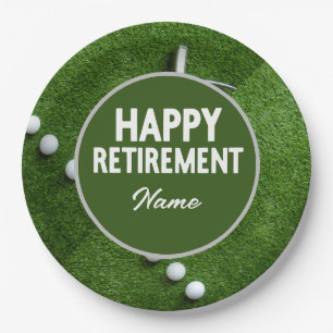 Golf Happy Retirement Papieren Bordje