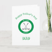 GOLF - Happy Vaderdag Golf Kaart (Voorkant)