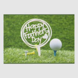 Golf Happy Vaderdag voor Golf Dad Tissuepapier