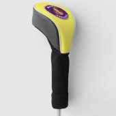 Golf Head - Aangepaste gepersonaliseerde (voeg naa Golfheadcover (Schuin)