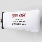 Golf Head Cover (Voorkant)