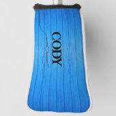 Golf Head Cover Blauw (Draai 90)