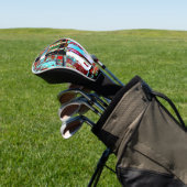 Golf Head Cover – Collapse Reflection Abstract (Insitu)