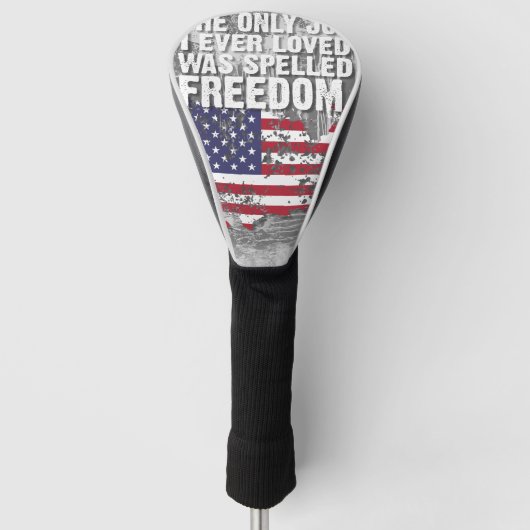 Golf Head Cover – Freedom Job (Voorkant)