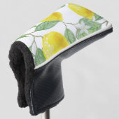 Golf Head Cover Geel Citroen (3/4 voorkant)