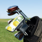 Golf Head Cover Geel Citroen (Insitu)