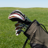 Golf Head Cover – Reflection Layers (Insitu)