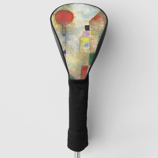 GOLF HEAD HOESJE - De rode ballon van Paul Klee Golfheadcover (Voorkant)