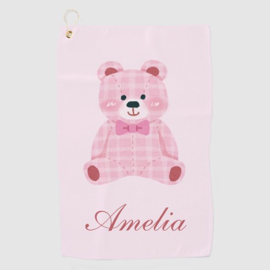 Golf Head Hoesje Golfhanddoek (Voorkant)