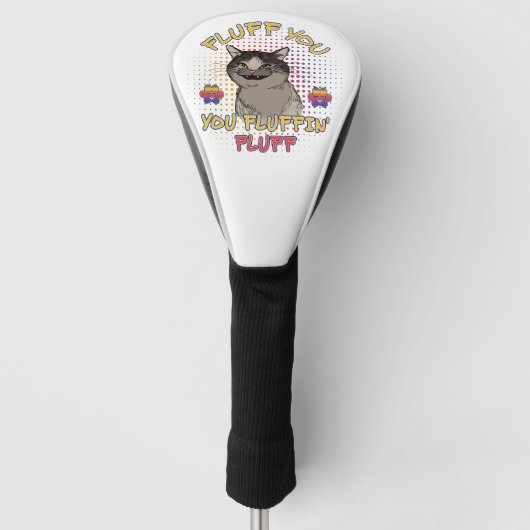 Golf Head Hoesje, Golfheadcover (Voorkant)